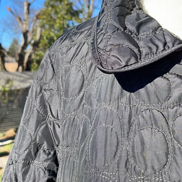 Coach Signature Quilted Jacket - Picture 3 of 10